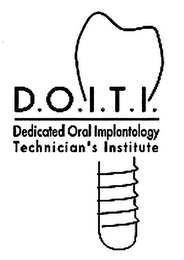 D.O.I.T.I. DEDICATED ORAL IMPLANTOLOGY TECHNICIAN'S INSTITUTE logo