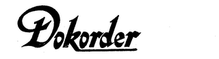 DOKORDER logo