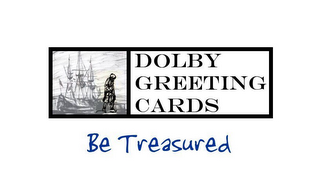 DOLBY GREETING CARDS BE TREASURED logo