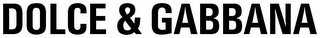 DOLCE & GABBANA logo