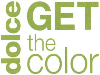 DOLCE GET THE COLOR logo