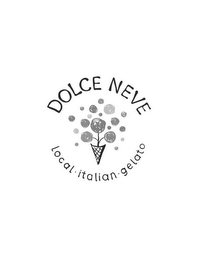 DOLCE NEVE LOCAL · ITALIAN · GELATO logo
