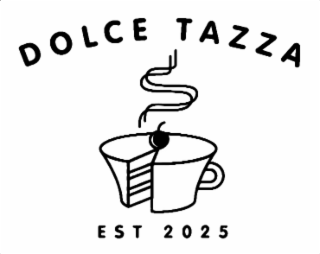 DOLCE TAZZA EST 2025 logo