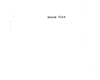 DOLCE VITA logo