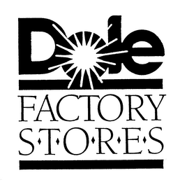 DOLE FACTORY S-T-O-R-E-S logo