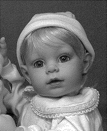 DOLL HEAD A UNDER NAME YOUR OWN BABY