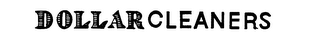DOLLAR CLEANERS logo
