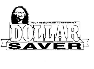 DOLLAR SAVER YOUR WEEKLY WANT AD NEWSPAPER logo