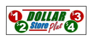 DOLLAR STORE PLUS 1 2 3 4 logo