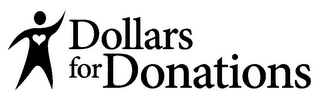 DOLLARS FOR DONATIONS logo