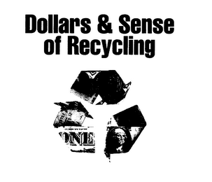 DOLLARS & SENSE OF RECYCLING logo