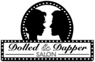 DOLLED & DAPPER SALON logo
