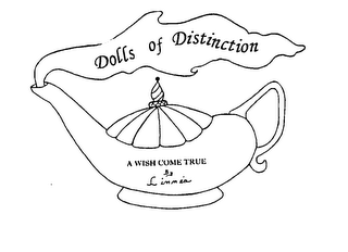 DOLLS OF DISTINCTION A WISH COME TRUE BY LINNEA logo