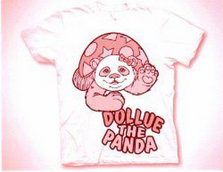DOLLUE THE PANDA logo