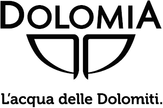 DOLOMIA L'ACQUA DELLE DOLOMITI. logo