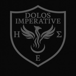 DOLOS IMPERATIVE H E logo