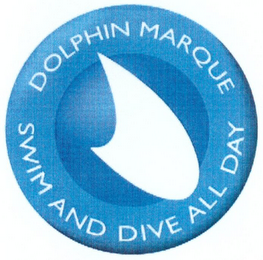DOLPHIN MARQUE SWIM AND DIVE ALL DAY logo