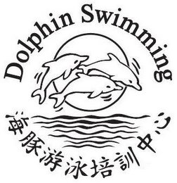 DOLPHIN SWIMMING logo