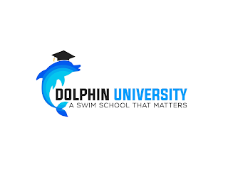 DOLPHIN UNIVERSITY A SWIM SCHOOL THAT MATTERS logo
