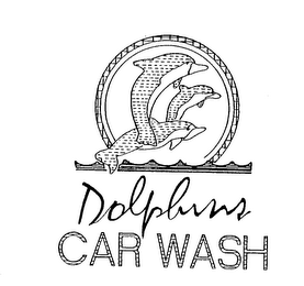 DOLPHINS CAR WASH logo