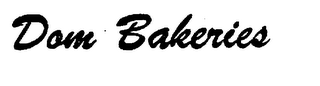 DOM BAKERIES logo