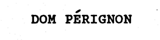 DOM PERIGNON logo