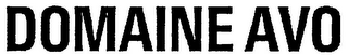 DOMAINE AVO logo