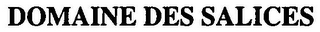 DOMAINE DES SALICES logo
