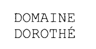 DOMAINE DOROTHE logo