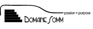 DOMAINE SOMM PASSION + PURPOSE logo