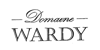 DOMAINE WARDY logo