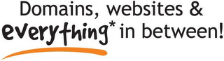 DOMAINS, WEBSITES & EVERYTHING* IN BETWEEN! logo