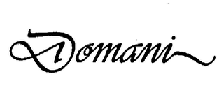 DOMANI logo
