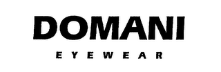 DOMANI EYEWEAR logo
