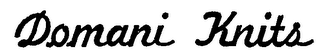 DOMANI KNITS logo
