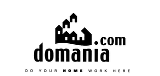 DOMANIA.COM DO YOUR HOME WORK HERE logo