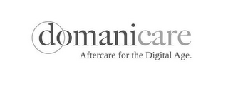DOMANICARE AFTERCARE FOR THE DIGITAL AGE. logo