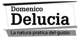 DOMENICO DELUCIA LA NATURA PRATICA DEL GUSTO logo