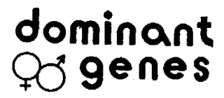 DOMINANT GENES logo
