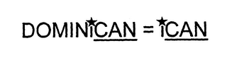 DOMINICAN = ICAN logo