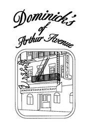 DOMINICK'S OF ARTHUR AVENUE DOMINICK'S BAR & RESTAURANT logo