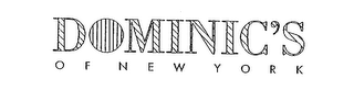 DOMINIC'S OF NEW YORK logo