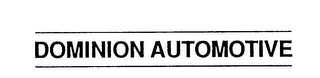 DOMINION AUTOMOTIVE logo