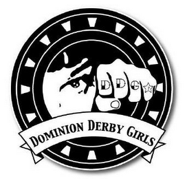 DOMINION DERBY GIRLS DDG 7 logo