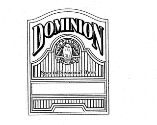 DOMINION SPECIAL SEASONAL BEER OLD logo