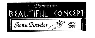 DOMINIQUE BEAUTIFUL CONCEPT logo