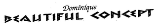 DOMINIQUE BEAUTIFUL CONCEPT logo