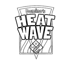 DOMINO'S HEATWAVE DOMINO'S PIZZA logo