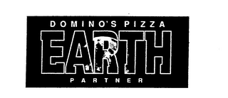 DOMINO'S PIZZA EARTH PARTNER logo