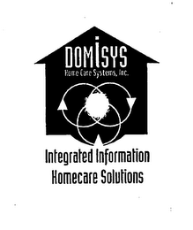 DOMISYS HOME CARE SYSTEMS, INC. INTEGRATED INFORMATION HOMECARE SOLUTIONS logo